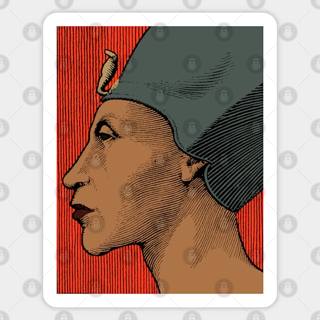 Akhenaten Sticker by Historia